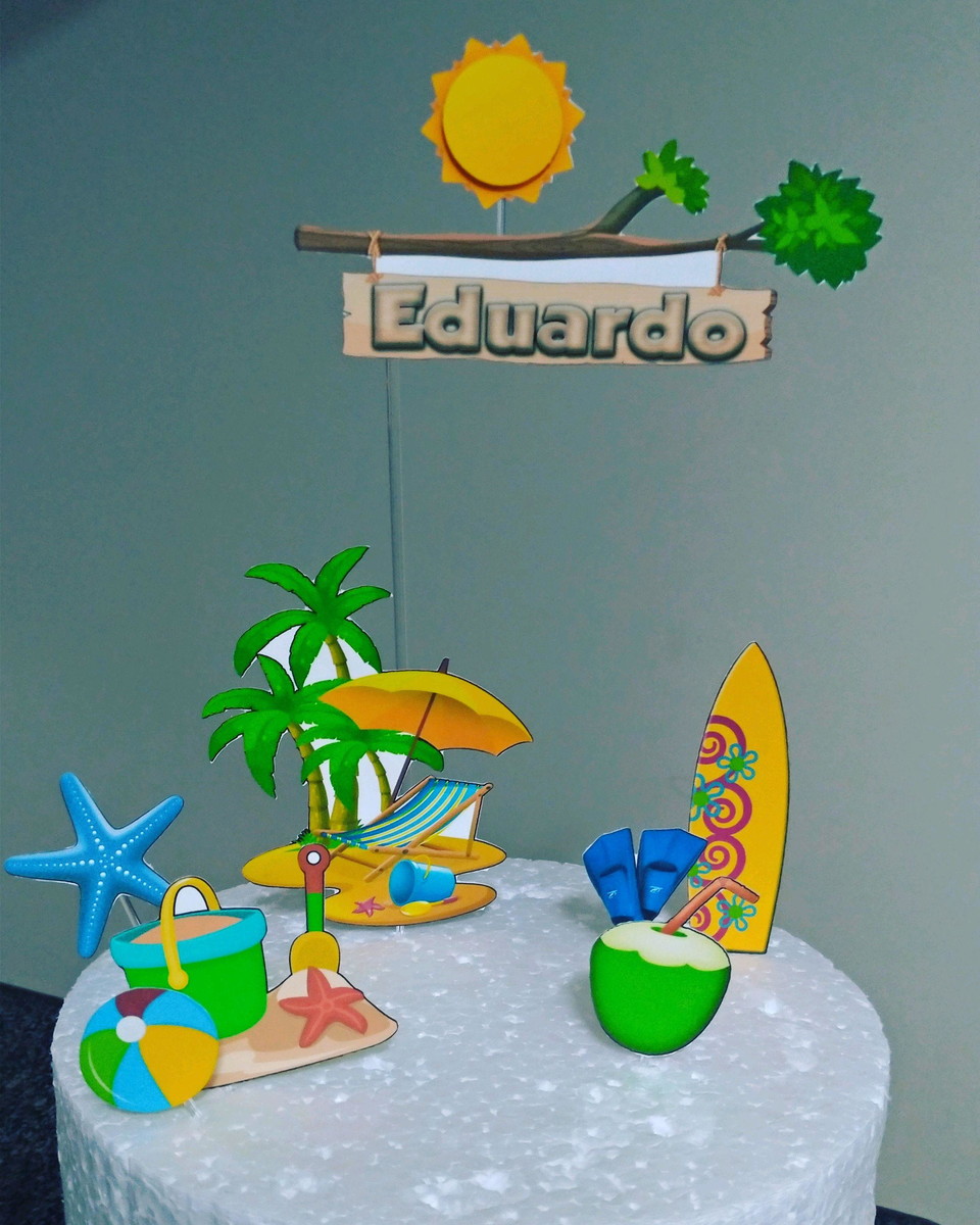 Topo de Bolo Praia