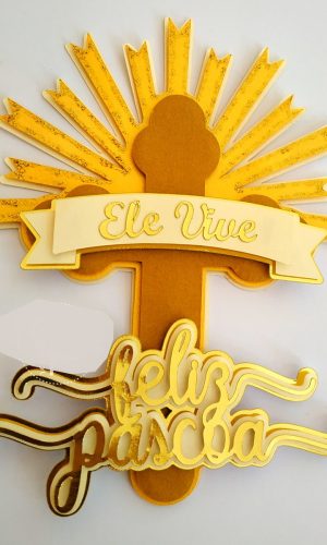 Topo de Bolo Primeira Eucaristia