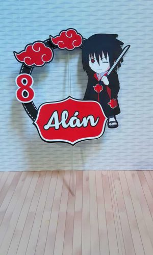 Topo de Bolo Sasuke