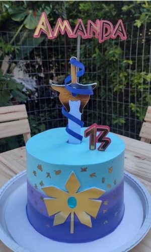 Topo de Bolo She-ra