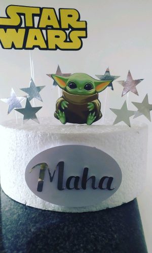Topo de Bolo Star Wars