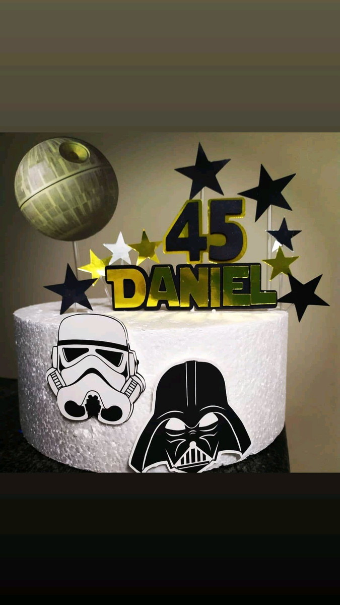 Topo de Bolo Star Wars - Imagem 2