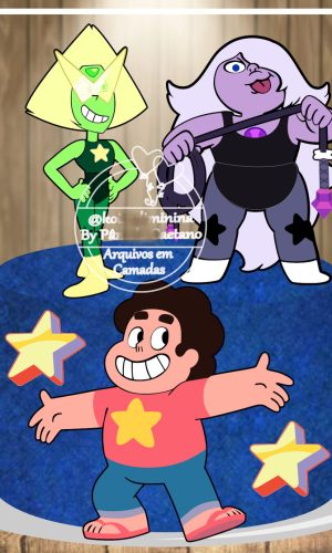 Topo de Bolo Steven Universe