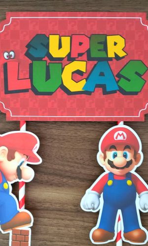 Topo de Bolo super mario