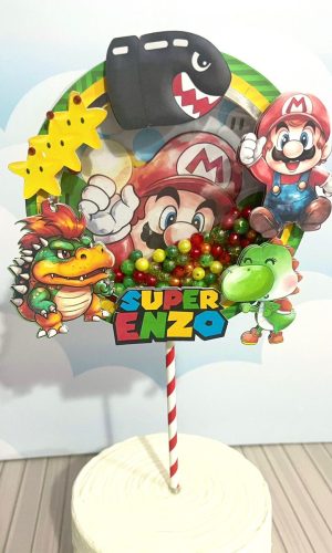 Topo de Bolo Super Mario