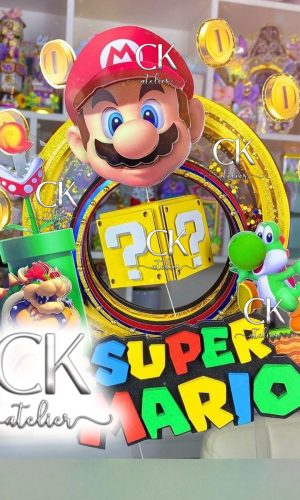 Topo de Bolo Super Mario