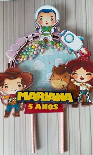 Topo de Bolo Toy Story
