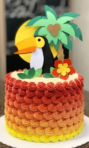 Topo De Bolo Tropical