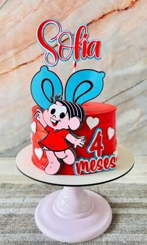 Topo de Bolo Turma da Monica