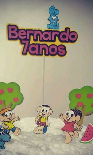 Topo de Bolo Turma da Mônica