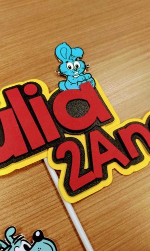 Topo de Bolo Turma da Mônica