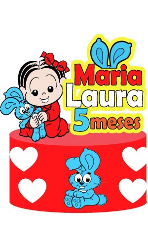 Topo de Bolo Turma da Monica