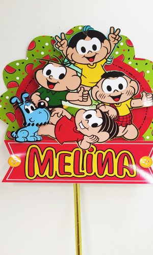 Topo de Bolo Turma da Monica