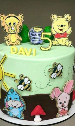 Topo de Bolo ursinho Pooh