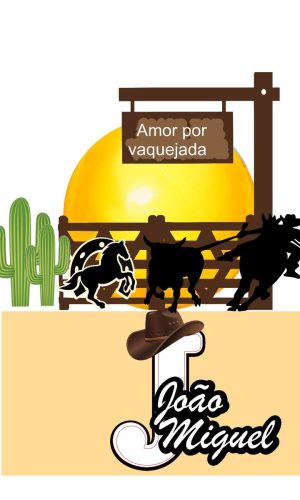 Topo de Bolo Vaquejada
