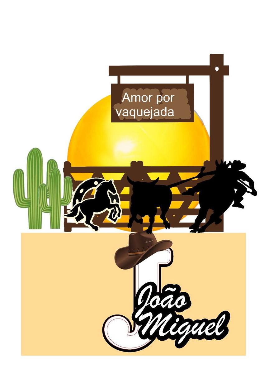 Topo de Bolo Vaquejada