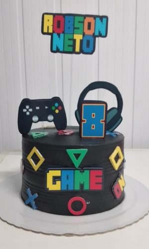 Topo de Bolo Video Game
