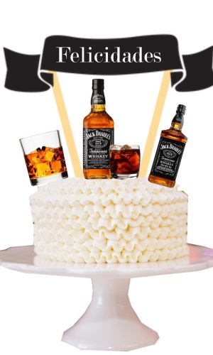 Topo de Bolo Wisky