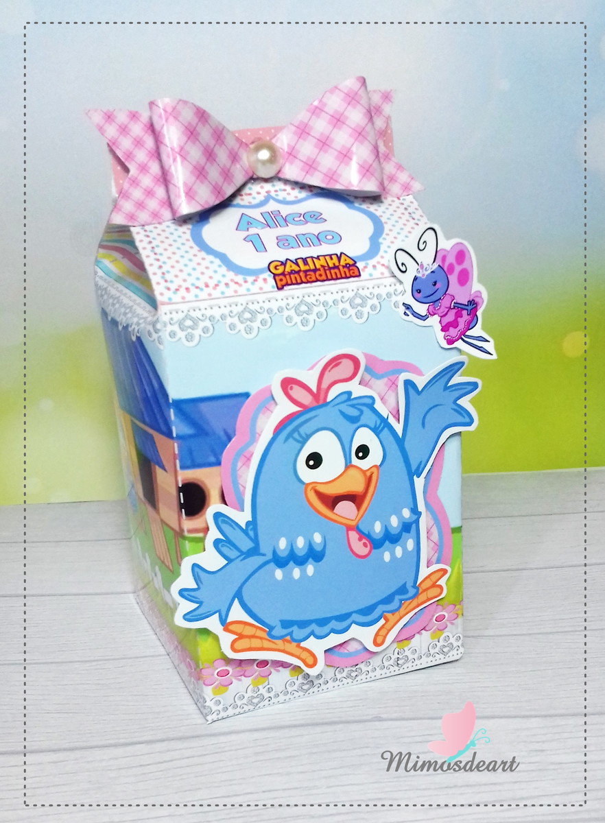 Arquivo De Corte - Galinha Pintadinha Menina 22 - Imagem 5