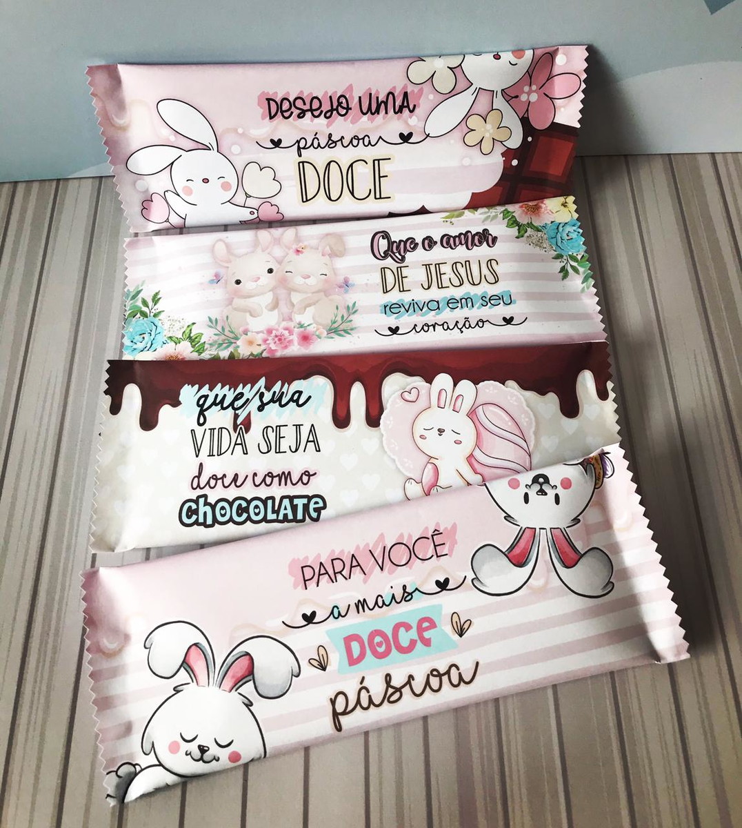 Arquivo de Corte - Páscoa (Barra de Chocolate) 1 - Imagem 3