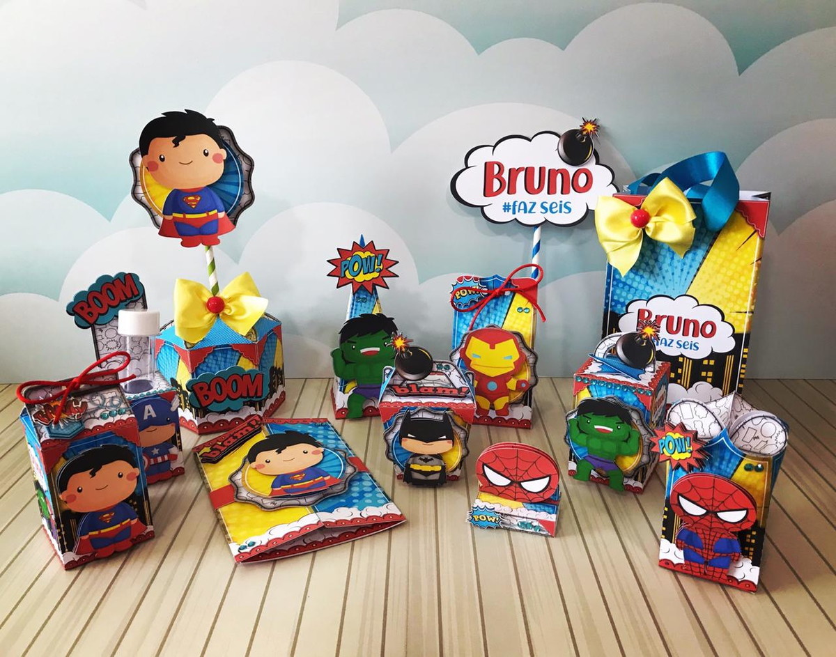 Arquivo de Corte - Super Heróis 1