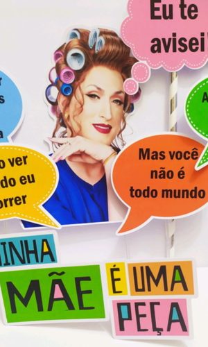Arquivo de Corte - Topo de Bolo (Minha Mãe é uma Peça) 1