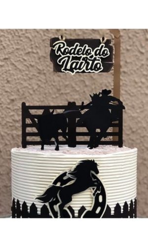Arquivo de Corte - Topo de Bolo (vaqueiro) 2