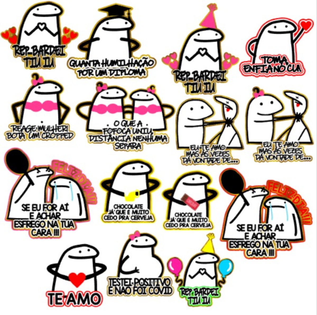 Arquivo de Corte - Topos de Bolo Flork 1 - Imagem 3