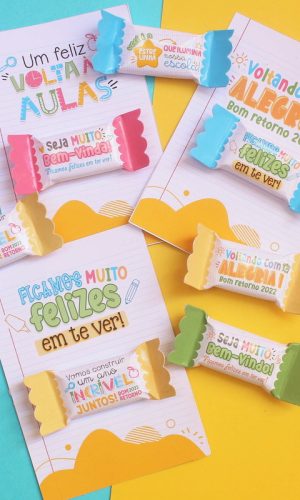 Arquivo Digital - Balas (Volta às Aulas) 2 - PNG/PDF