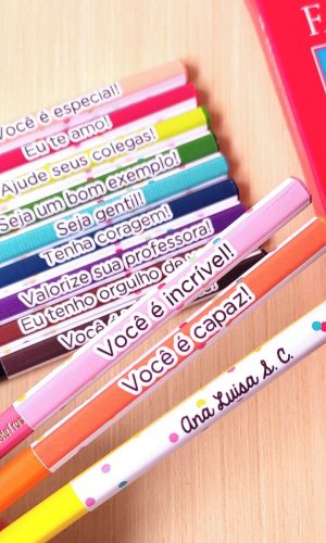 Arquivo Digital - Volta às Aulas (adesivos para Lápis) 1