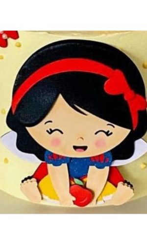 Arquivo de Corte - Topo de Bolo (branca de Neve) 16